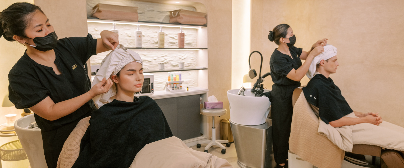 Scalp Care Spa retreat